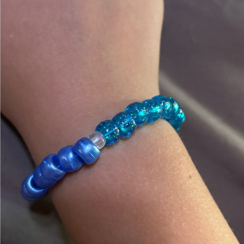 Blue bracelet